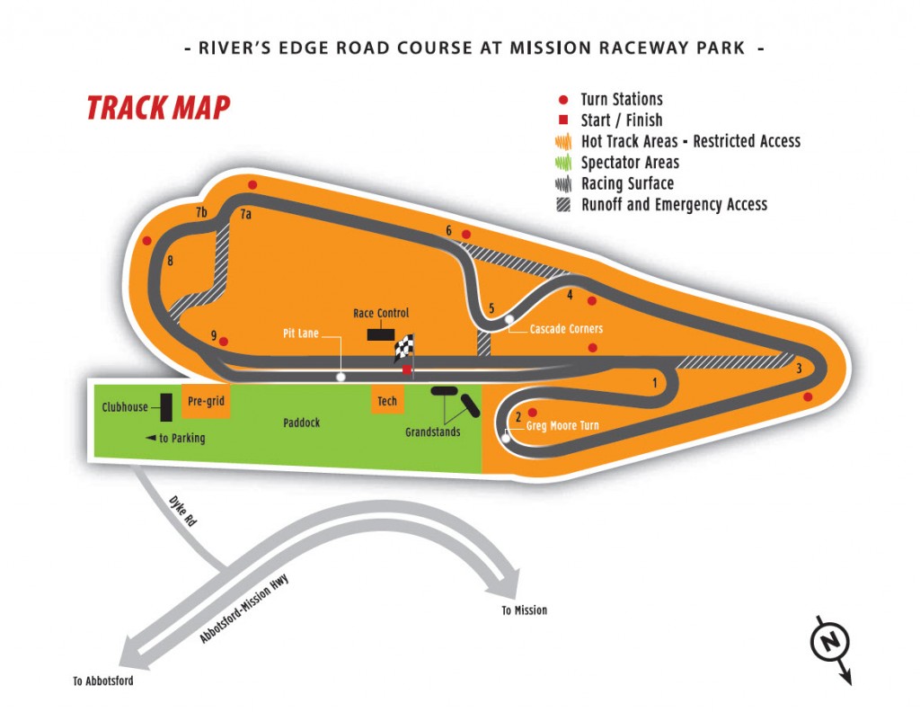 British Columbia Historic Motor Races About the Track